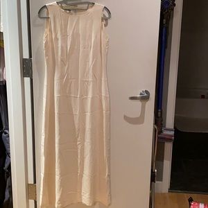 Silk maxi dress
